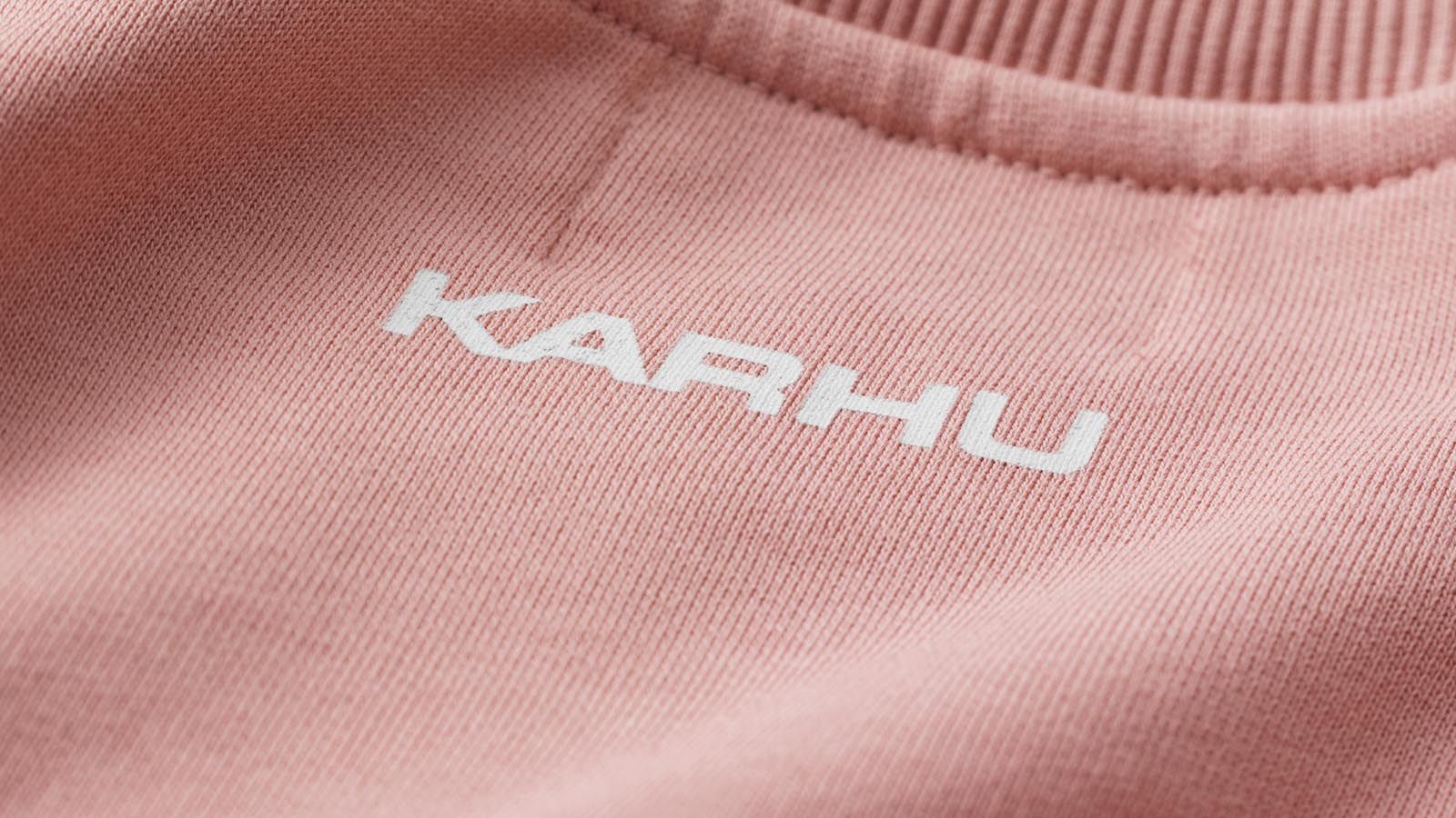 CLASSIC CHEST LOGO SWEATSHIRT - ROSE TAN / LILY WHITE - Image 4