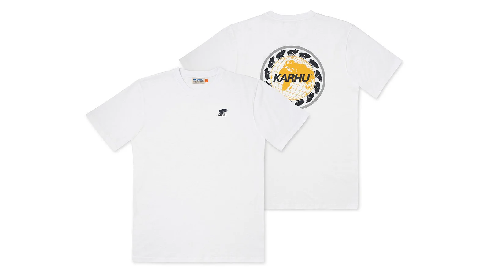 KARHU WORLDWIDE T–SHIRT - WHITE / INDIA INK - Image 5