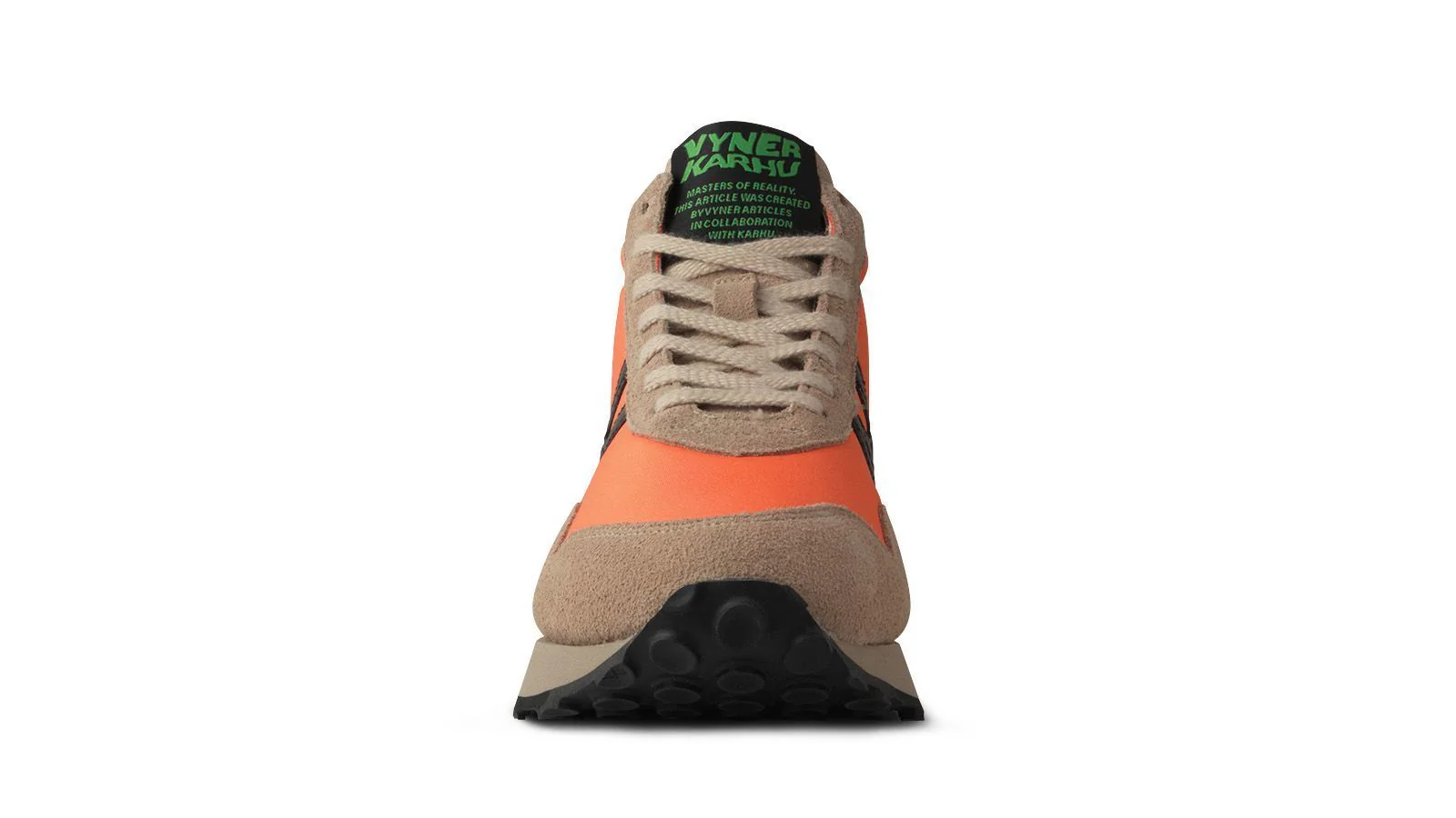 KARHU X VYNER ARTICLES M RUNNER - SMOKE GRAY / NECTARINE - Image 4