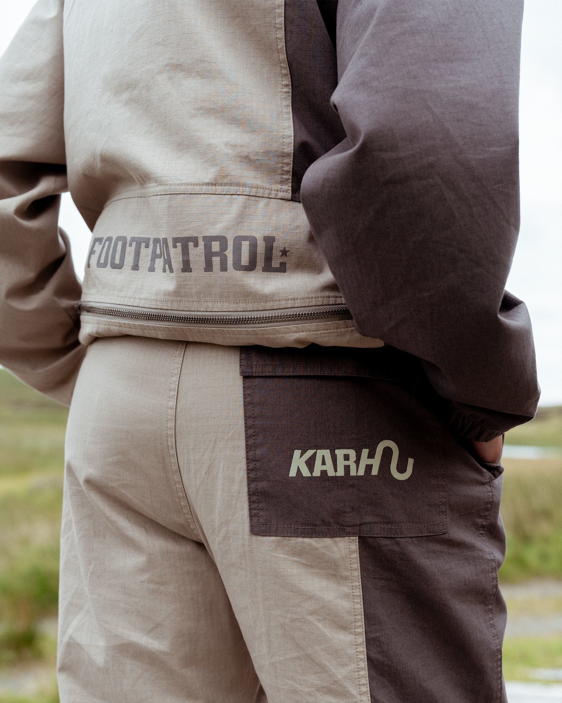 KARHU X FOOTPATROL TRACKSUIT "SNOWSTAR" -  ALUMINIUM / DARK GULL GRAY - Image 13