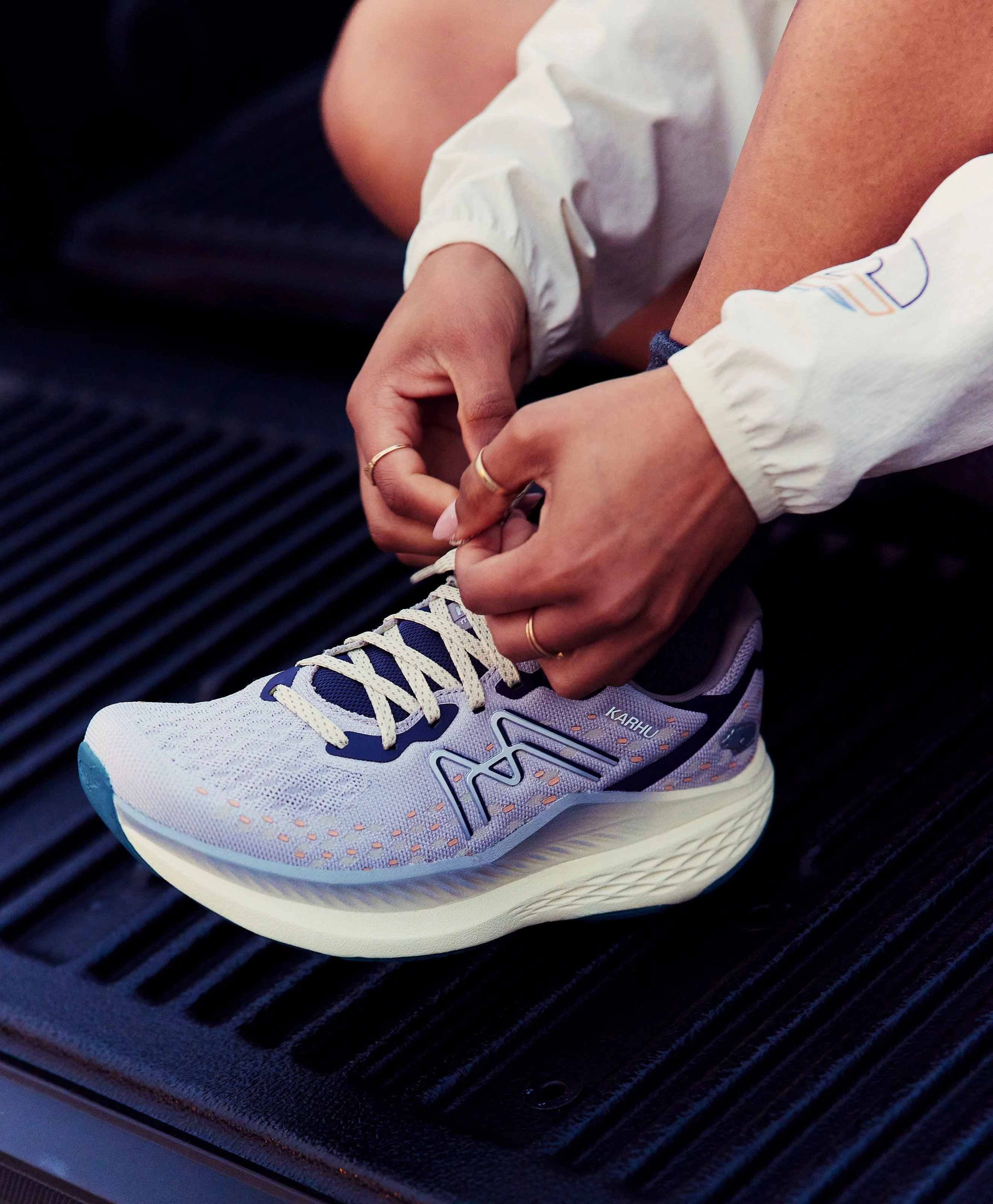 WOMEN'S MESTARI RUN - RAIN DROPS / SEEDPEARL - Image 7